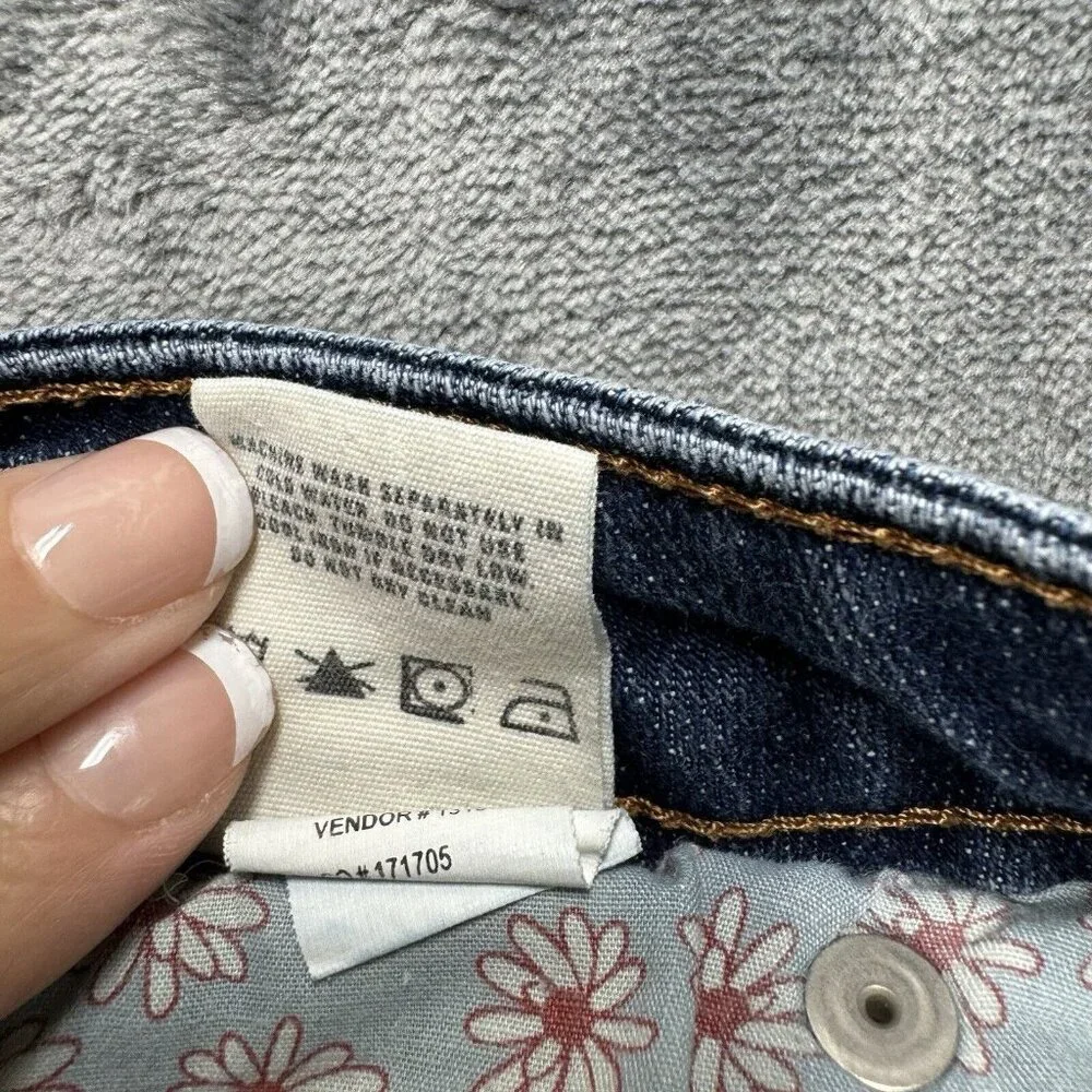 Venus Denim‎ Skinny Jeans Women's 9 Long Blue Medium Wash - Picture 9 of 11